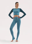 Women's Yoga Outfit: Leggings and slimming, draining and hydrating Top